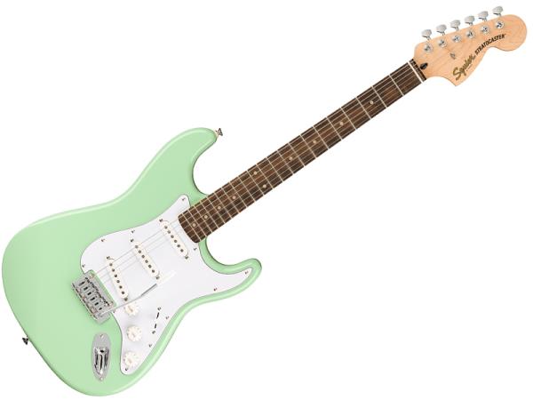 Squier ストラトキャスター エレキギター サーフグリーン メンテ済