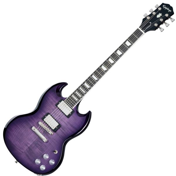 Epiphone エピフォン SG Modern Figured Purple Burst エレキギター SG