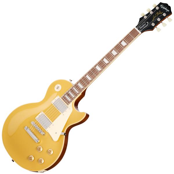 Epiphone エピフォン Les Paul Standard 50s Plain Top Goldtopレス