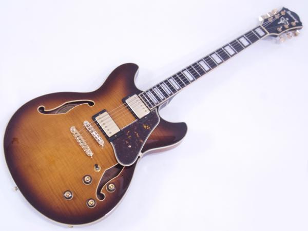 Ibanez アイバニーズ AS93FM VLS セミアコ エレキギター HOLLOW BODY