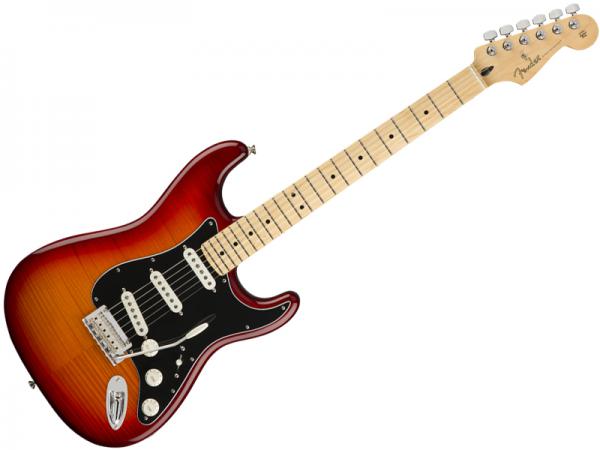 Fender フェンダー Player Stratocaster Plus Top（ Aged Cherry Burst