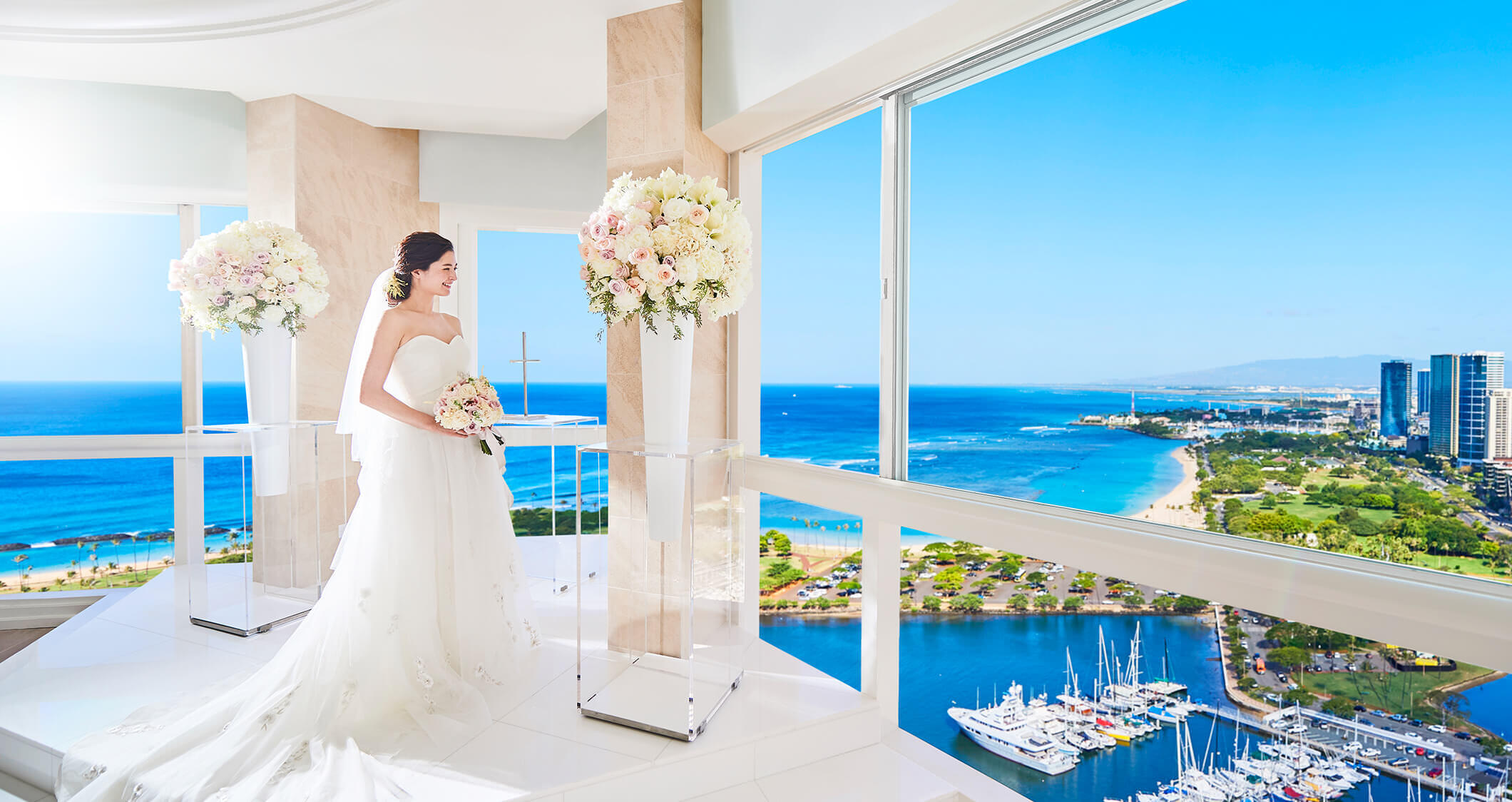 ラニレア チャペル｜ハワイの挙式・結婚式なら【ワタベウェディング】