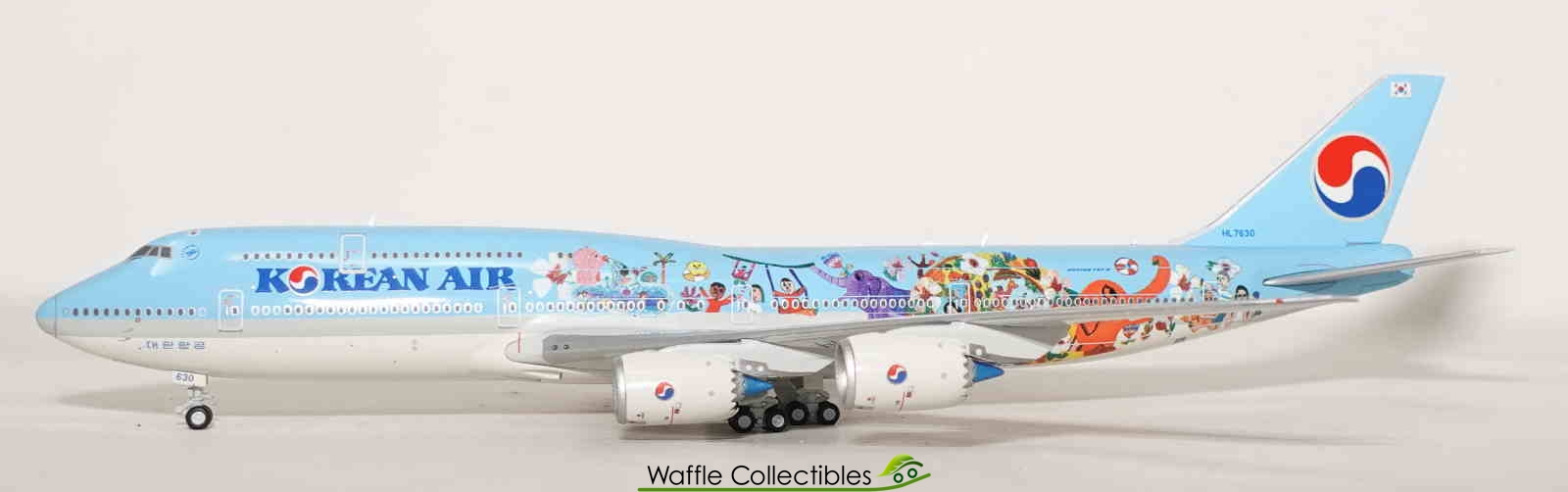 1:400 HX Models Korean Air Boeing B 747-8 HL7630 D11