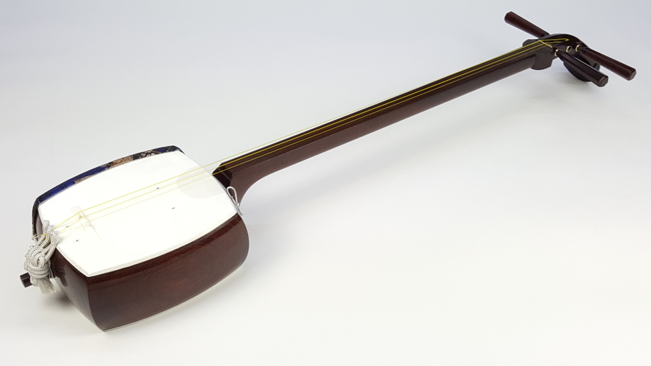 三味線バチ 鼈甲 鼈甲巻 開き9cm 本日限定値下げ【美品】津軽三味線用