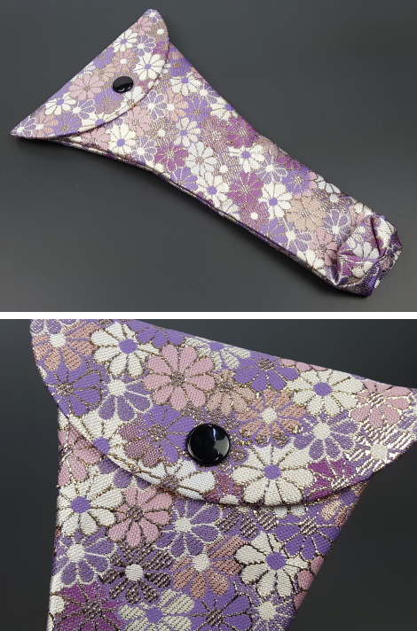 と*パ様 三味線本体 木製 紫色カバー付き と*パ様 三味線本体 木製