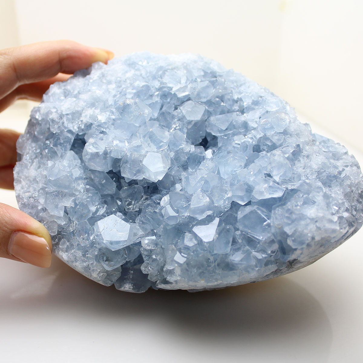 一点物】セレスタイト 原石 ⑦✩.*˚天然石×インテリア