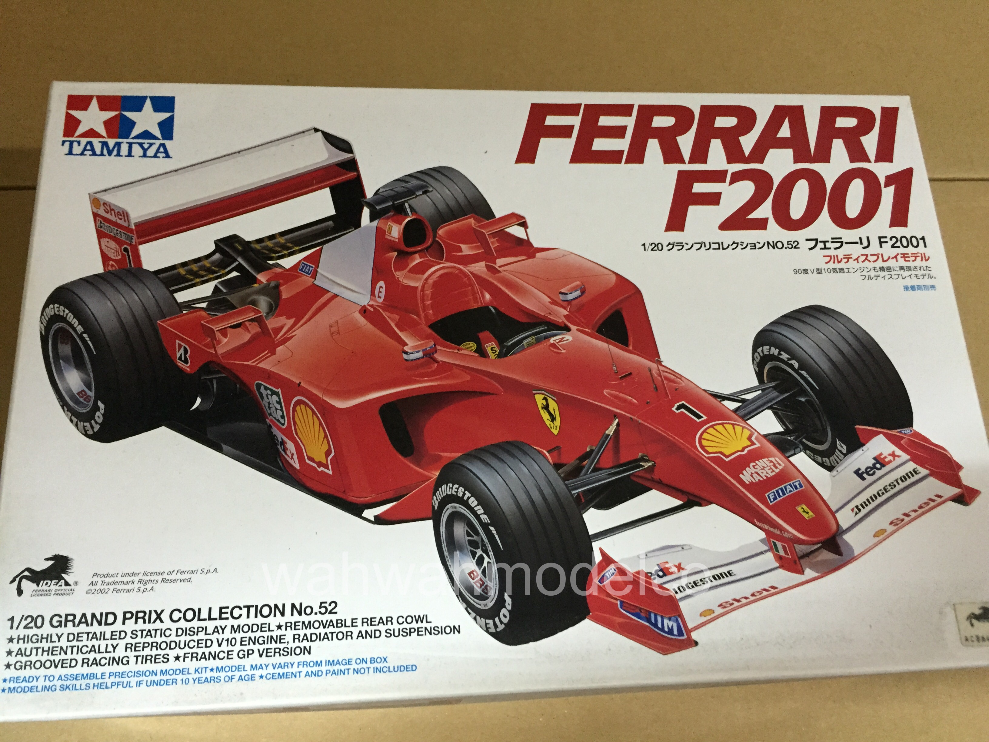 ☆タミヤ1/10 フェラーリ F2001 組み立てキット [58288] タミヤ