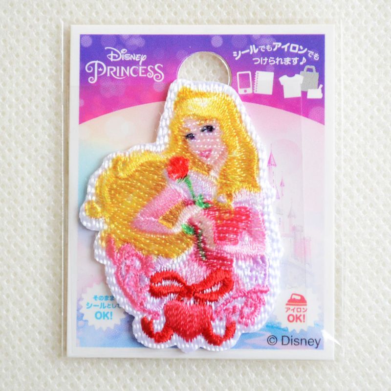 ワッペン アイロン ディズニー プリンセス 眠れる森の美女 オーロラ
