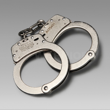 S&W モデル100 M&P ニッケル ハンドカフ「WARRIORS ONLINE SHOP」