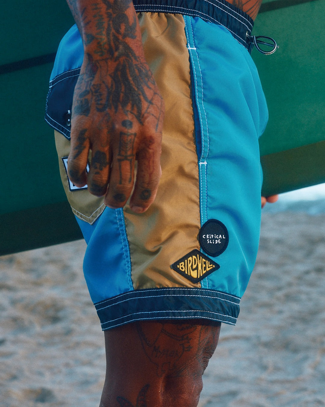 CRITICAL SLIDE×BIRDWELL COLLABORATION】MIXED BIRD SEA TRUNK TCSS