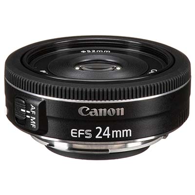 Canon EF-S 24mm f2.8 STM Pancake Lens | Wex Photo Video