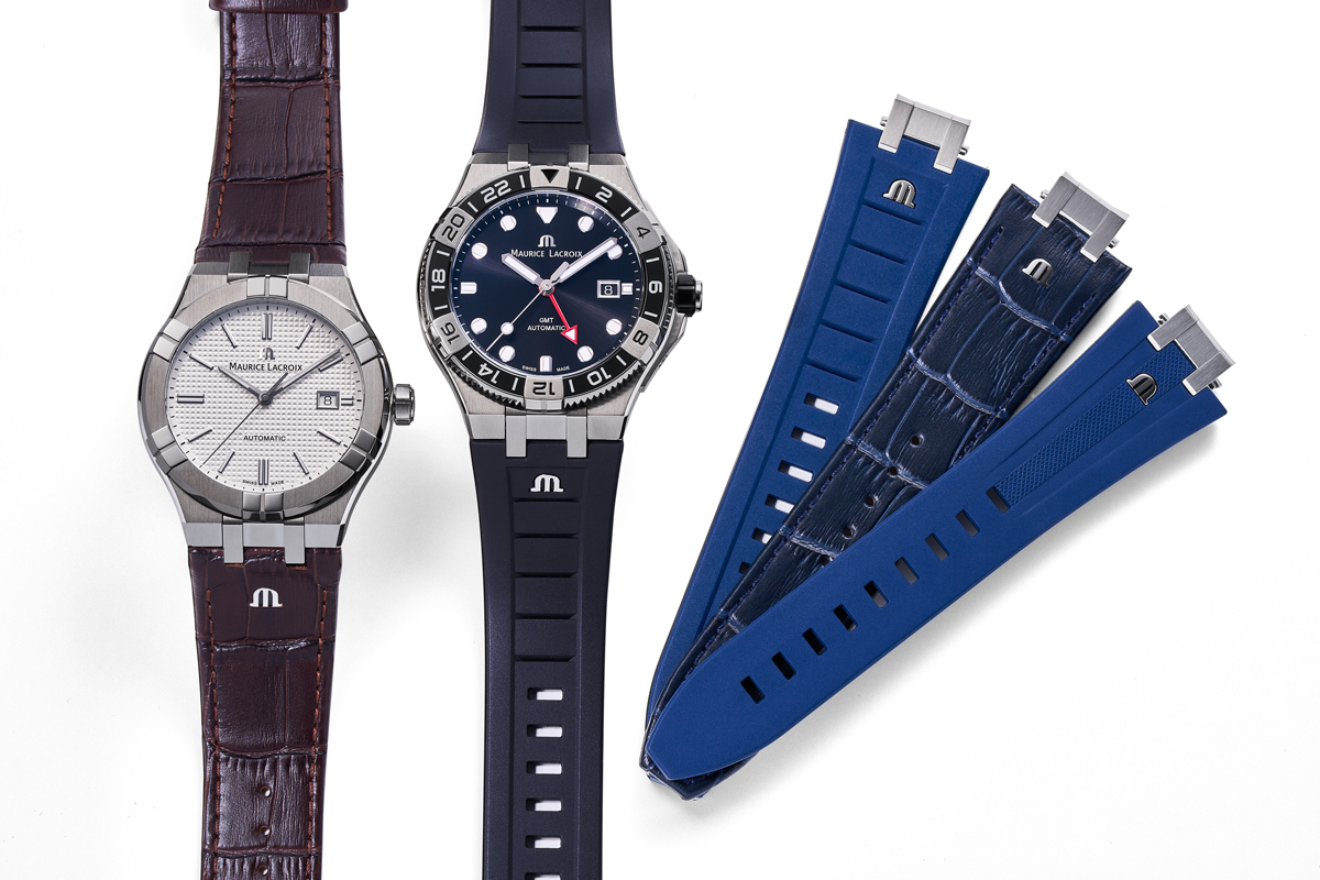 ストラップ交換でモーリス・ラクロアの「アイコン」をさらに楽しむ