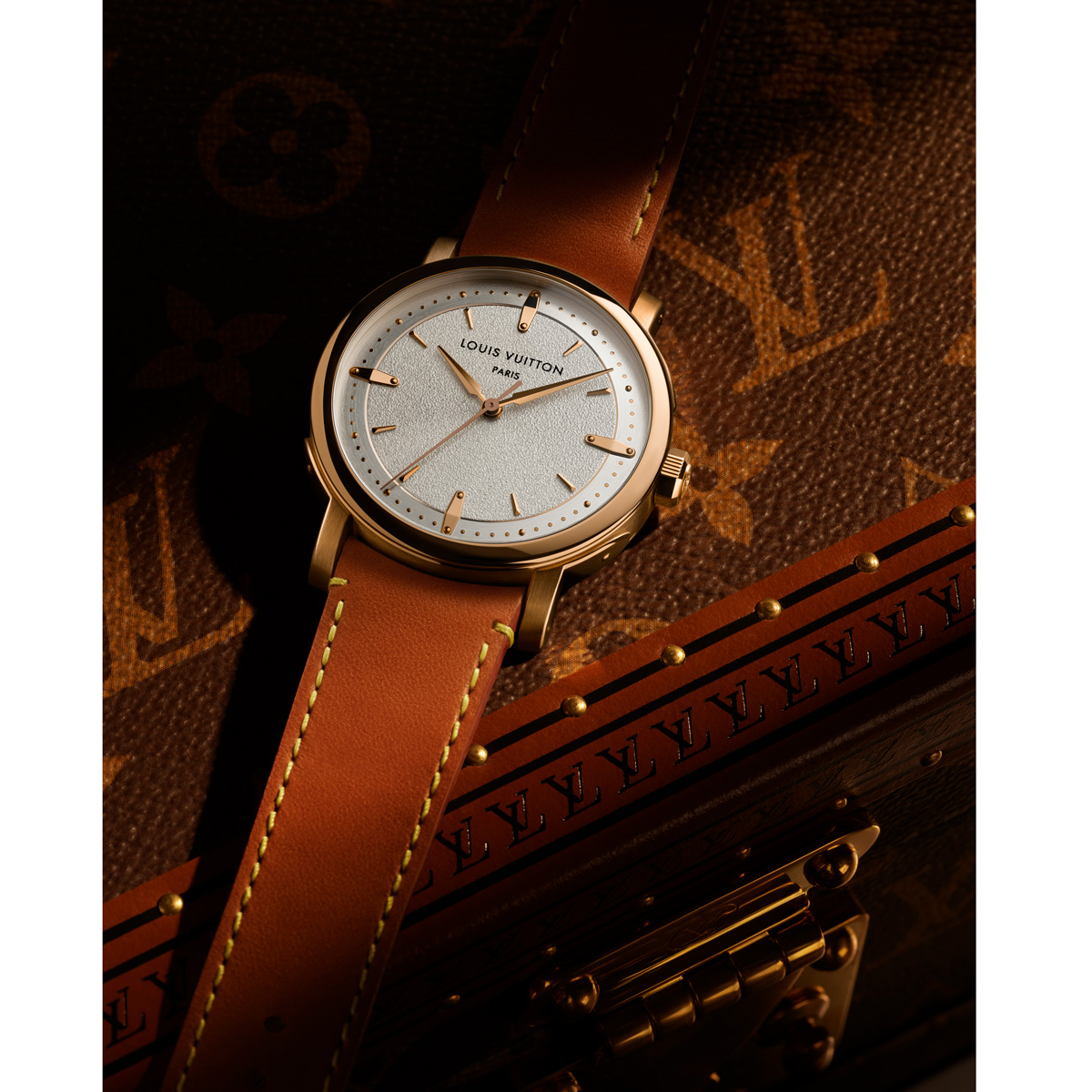 ルイ・ヴィトンの2024年最新作！ 3針モデル「エスカル オトマティック