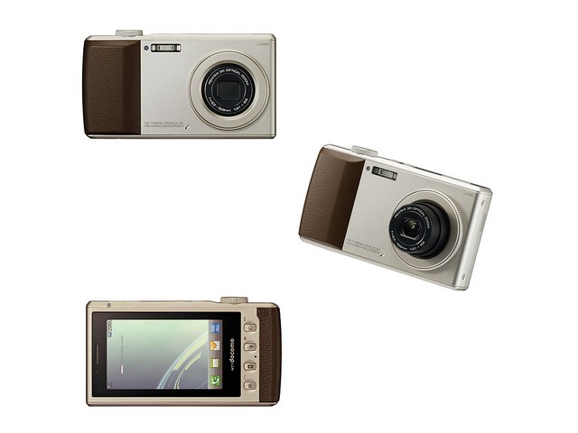 LG NTT DoCoMo L-03C Champagne 12MP CCD 3x Optical Zoom Digital