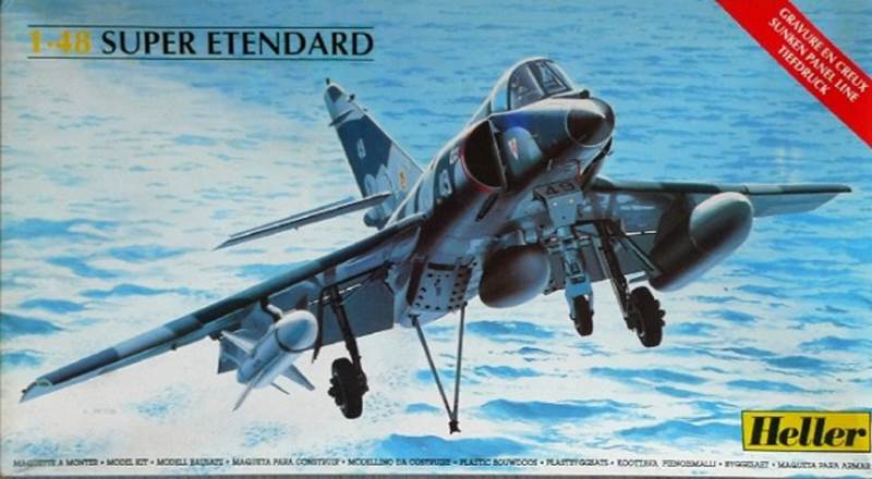 Dassault “Super Etendard” (Heller 1/48) ダッソー スーパー
