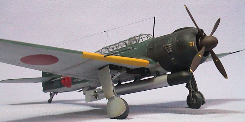 日本海軍艦上攻撃機 天山12型（ハセガワ 1/48） 飛行機プラモデル製作