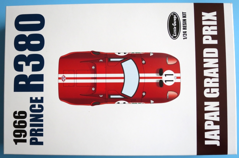 インターアライド製1/24プリンスR380黄1966日本GP生沢徹