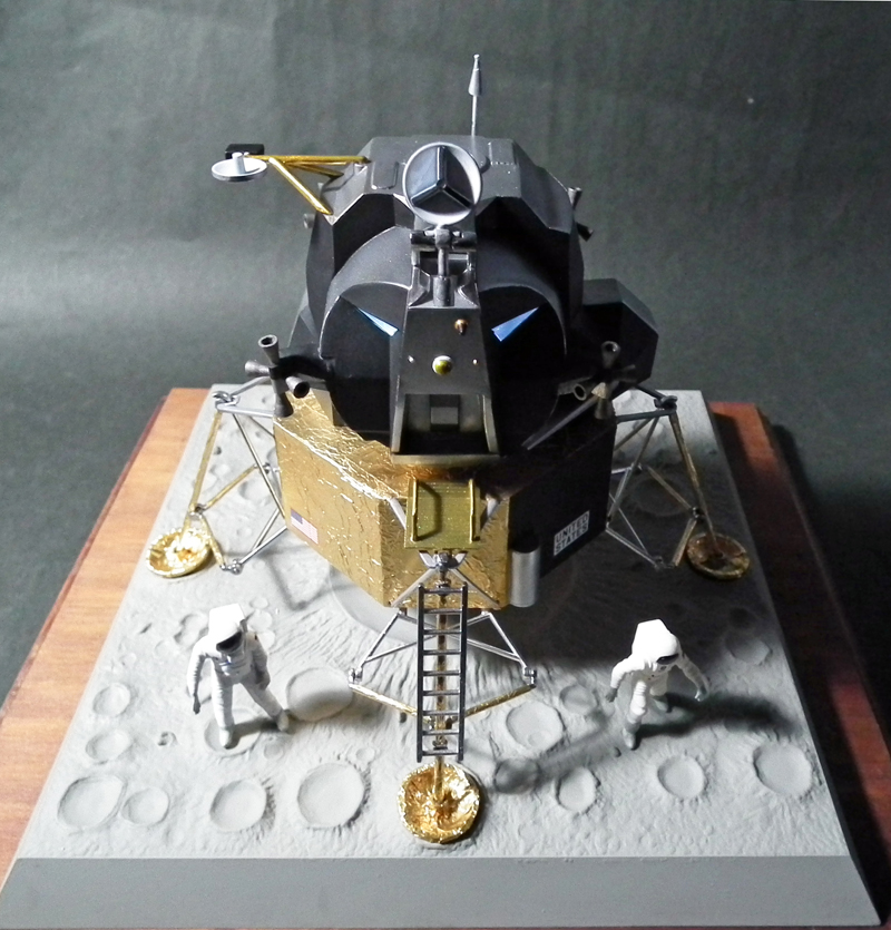 アポロ11号月面着陸船イーグル」 (レベル 1/48)＜宇宙船プラモデルの