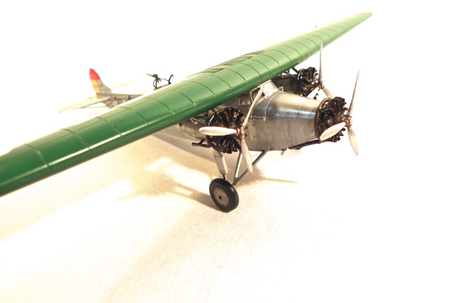 フォッカーF.Ⅶb/3m （バロム1/72）＜ 飛行機プラモデル製作＜2019年5月号