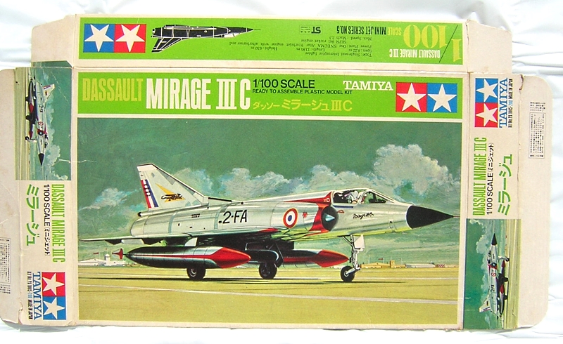 TAMIYA ミラージュIII C & 震電 プラモデルセット TAMIYA ミラージュ