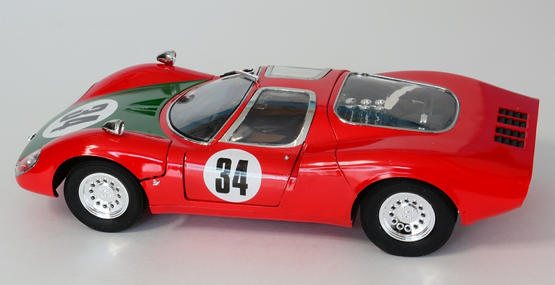 1223 アルファロメオティーポ33・プラモデル 1/18 アルファロメオ