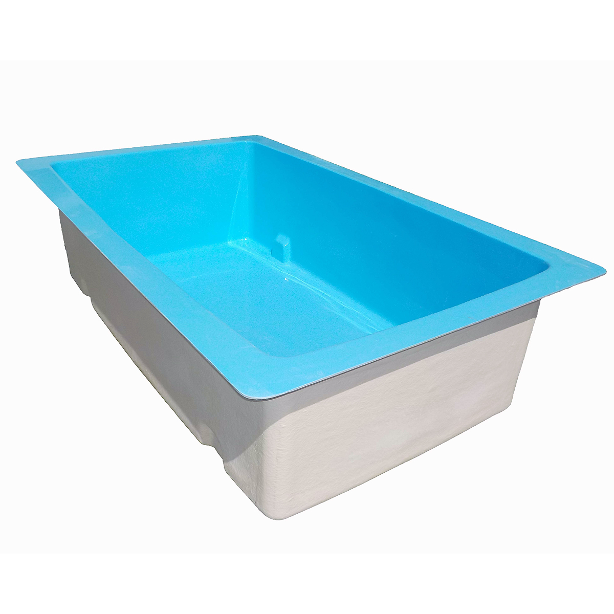 FRP飼育水槽（金魚）/M2525-SKGLA/測定/包装/物流/専門 - 株式会社シロ産業