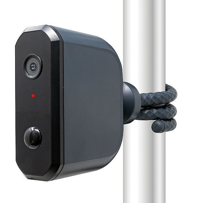 電池式どこでも簡単取付防水防犯カメラ/M1728BWS-8111M | シロ産業 |