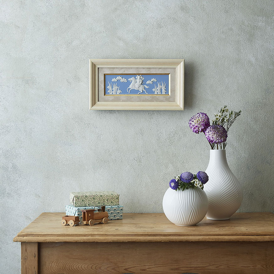 ウェッジウッド WEDGWOOD ジャスパー 陶板 額縁 壁掛け