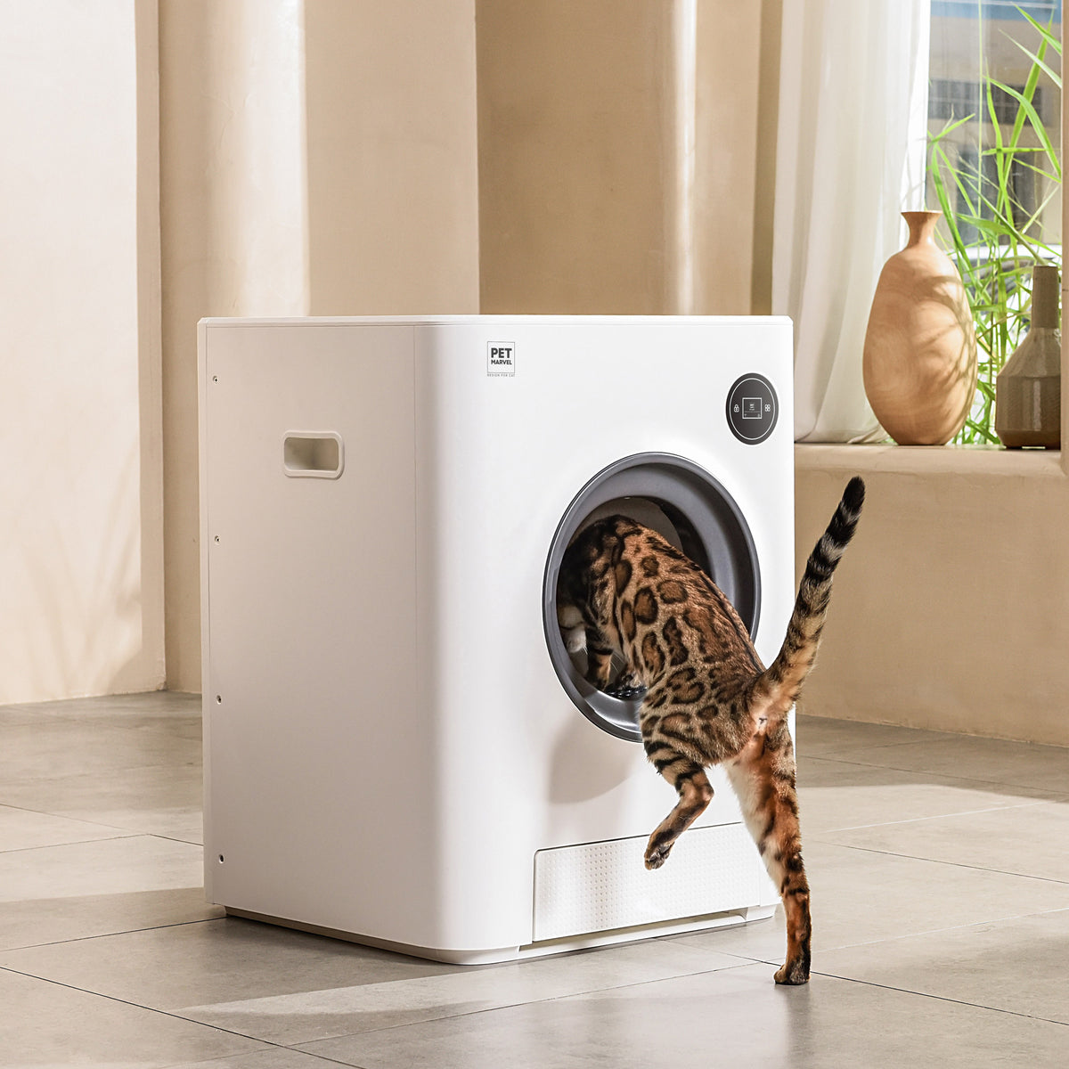 Petmarvel Magic Cube Smart Cat Toilet | Wellbots | Free Shipping