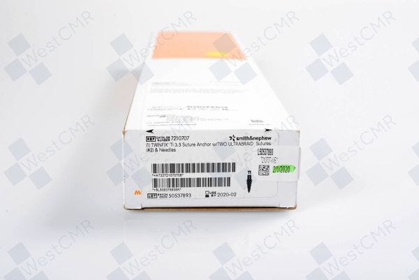 SMITH & NEPHEW: 7210707 WestCMR