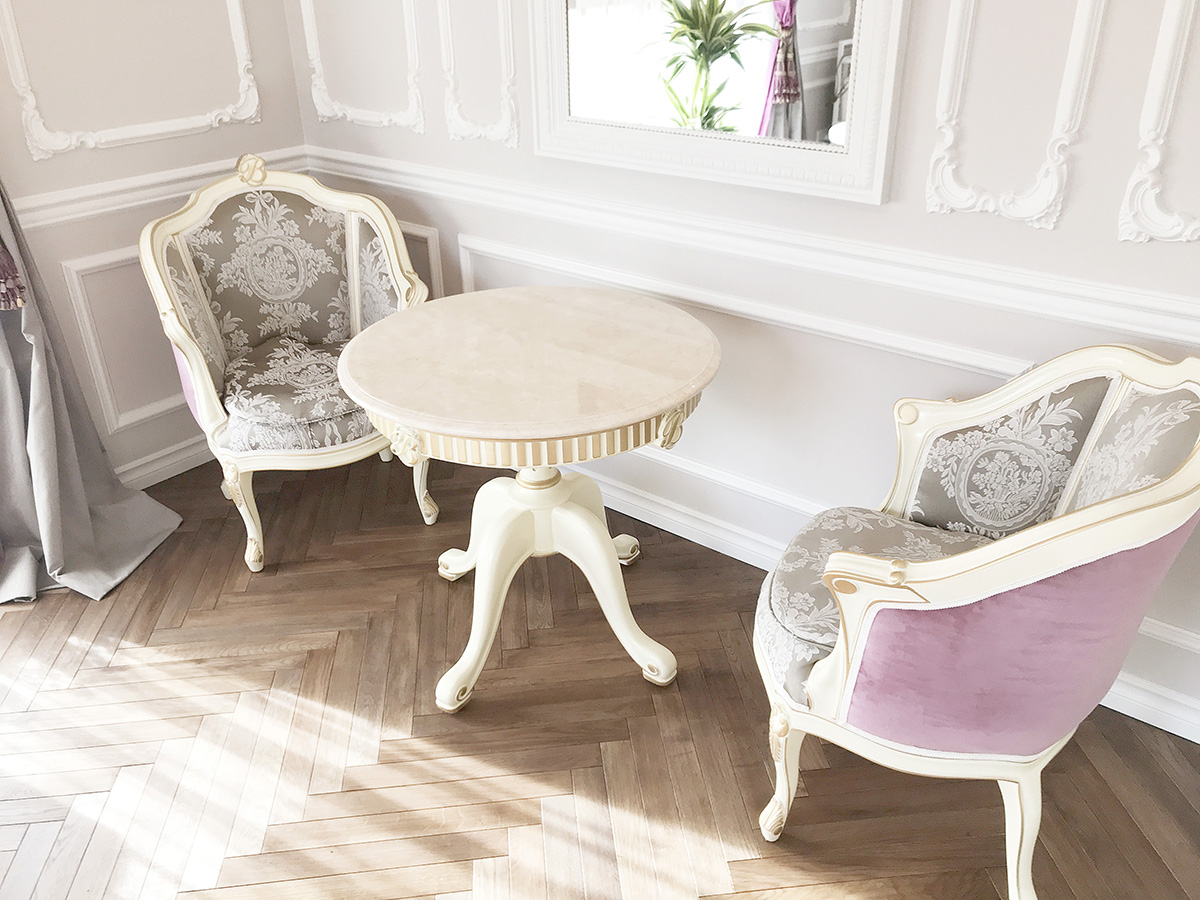 フランス製 アンティーク 大きなロココモチーフ フランスアンティーク