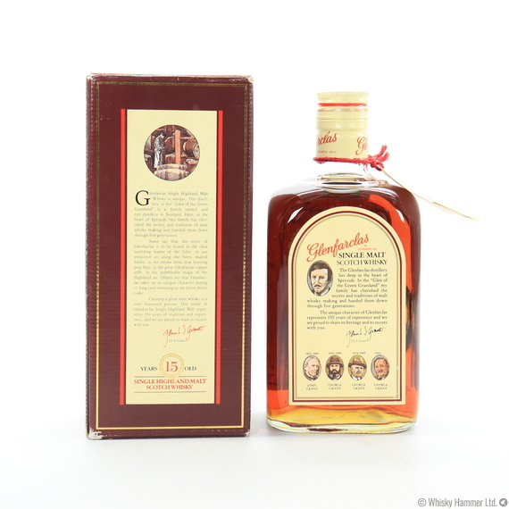 Glenfarclas - 15 Year Old (1980s) 75cl Whisky Auction | Whisky
