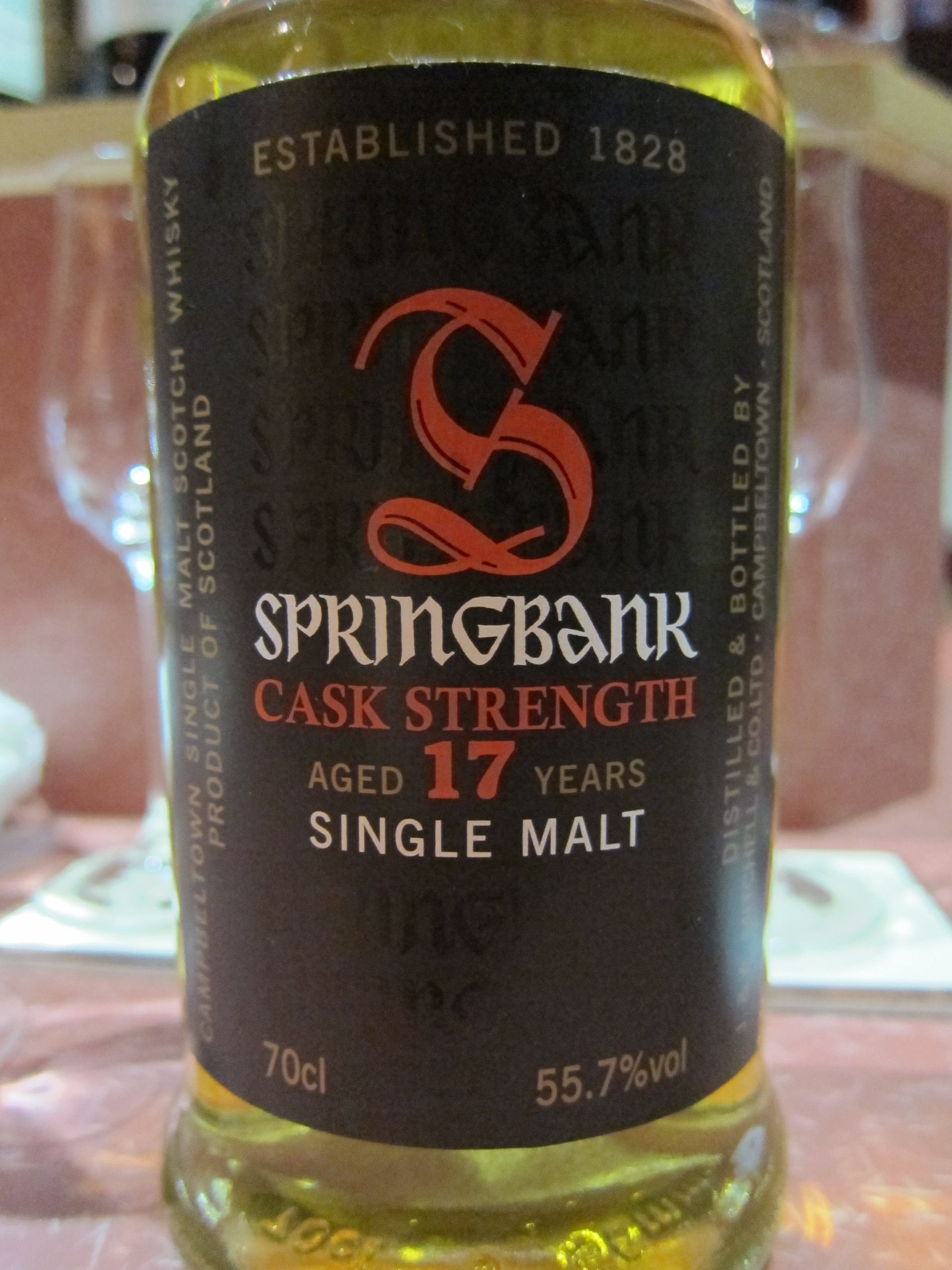 世界限定504本】スプリングバンク17年 リフィルシェリーバッドカスク