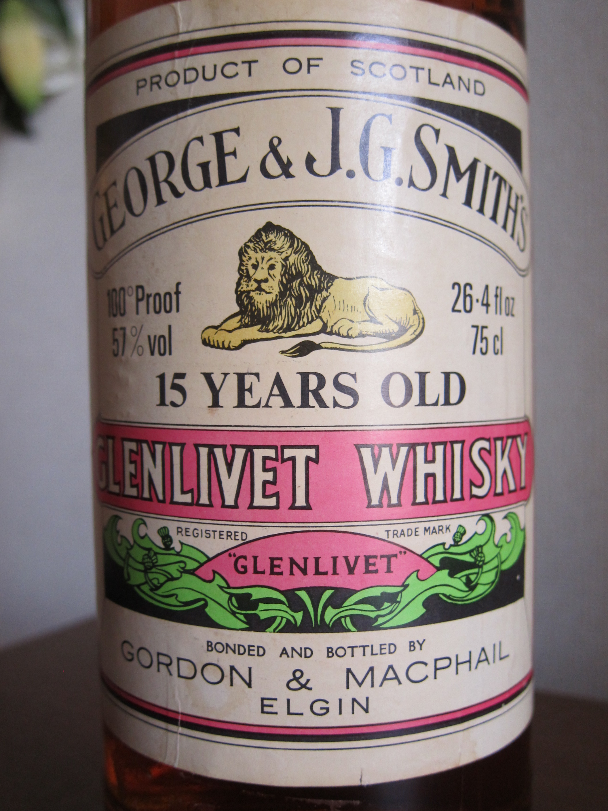 Glenlivet－whiskylink Glenlivet 1966 シングルモルトウイスキー