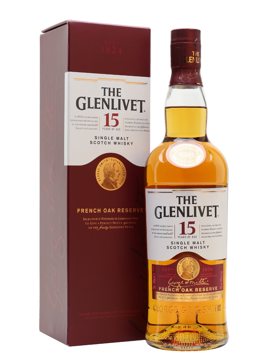 Glenlivet 15 Year Old French Oak Reserve | Single Malt Scotch