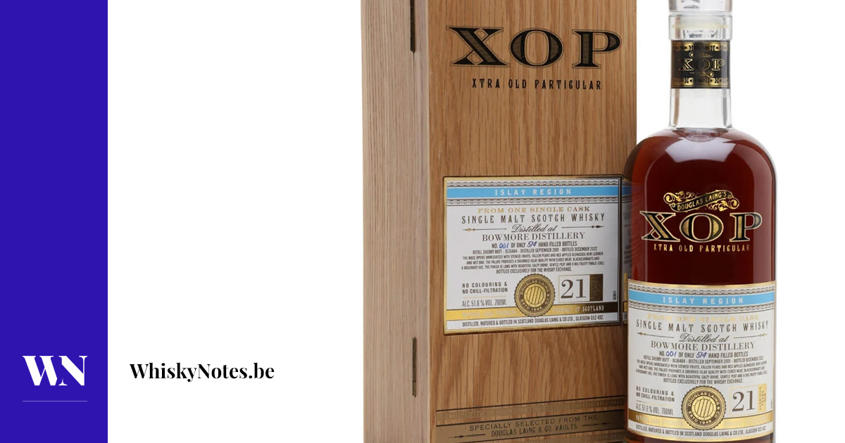 Bowmore 2001 (Douglas Laing XOP for The Whisky Exchange)