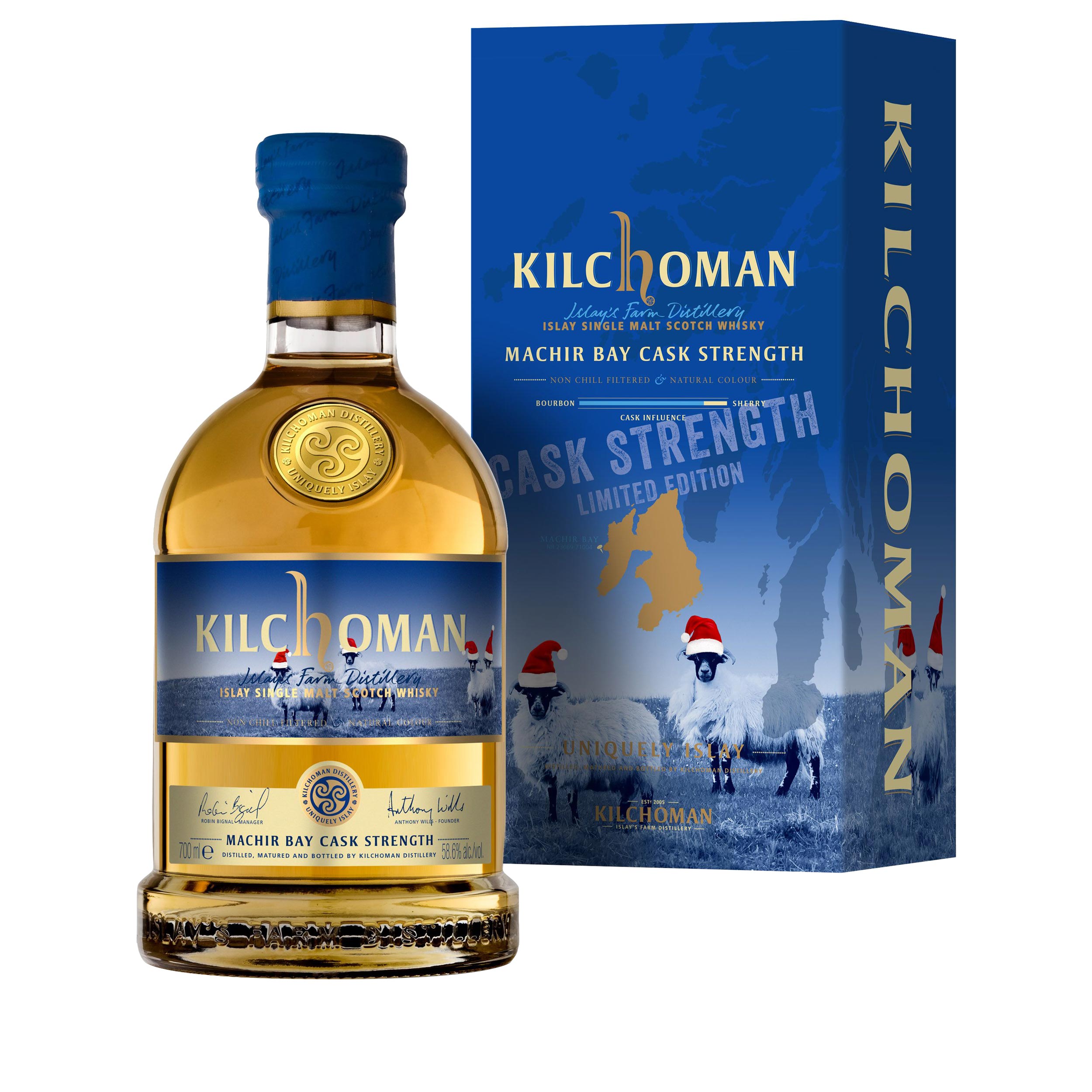 Kilchoman Machir Bay Cask Strength Christmas Edition | The Whisky Shop