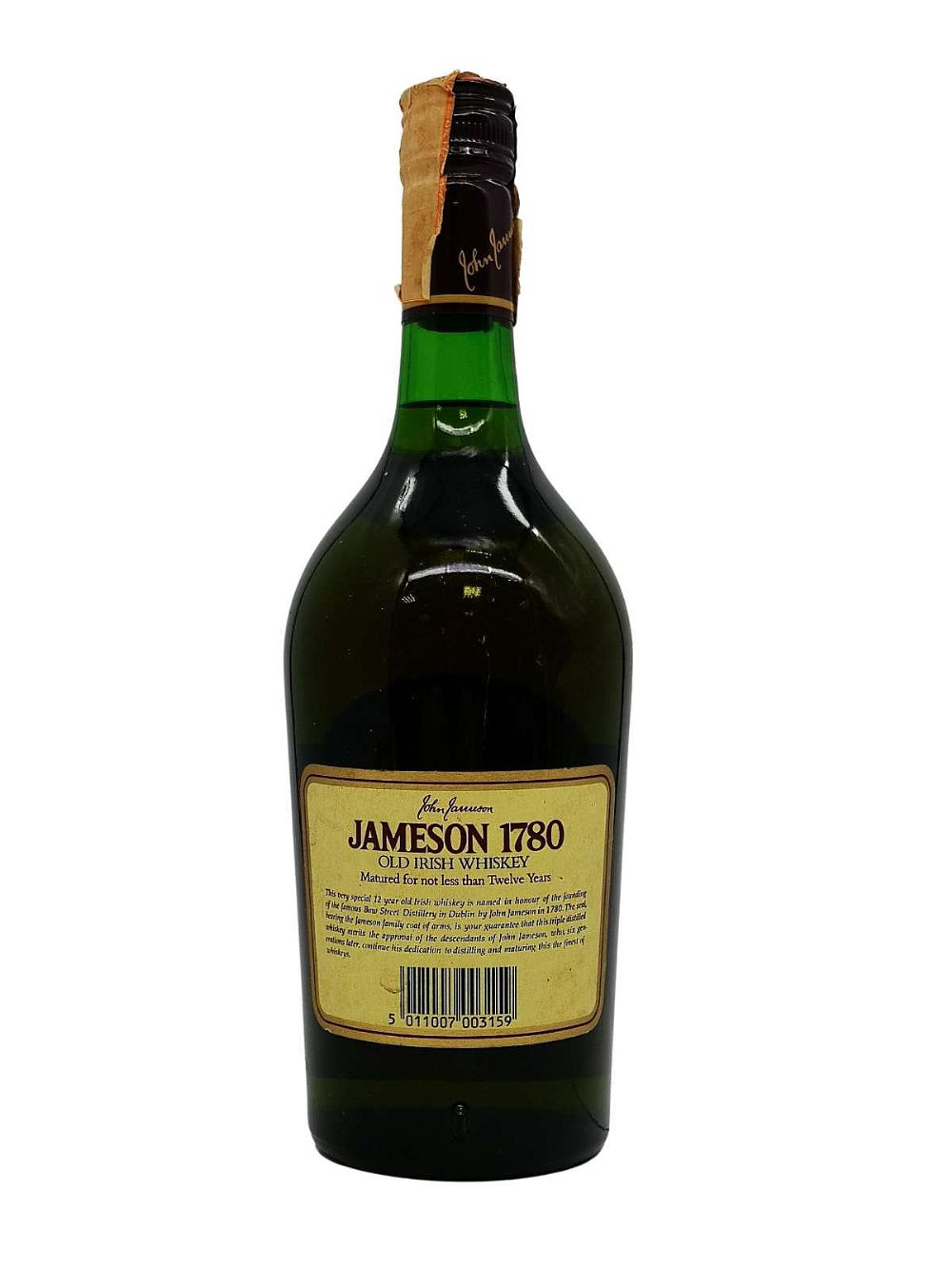 Jameson 1780 Special Reserve 12 year old | Whiskey Bidders | Irish