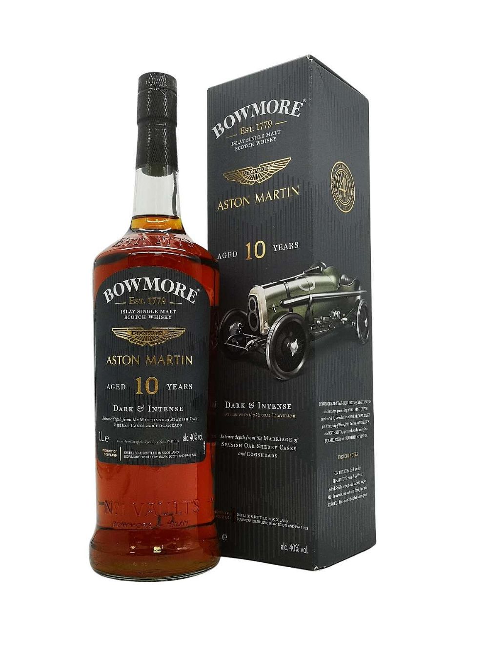 Bowmore 10 year old Single Malt, Aston Martin Limited Edition