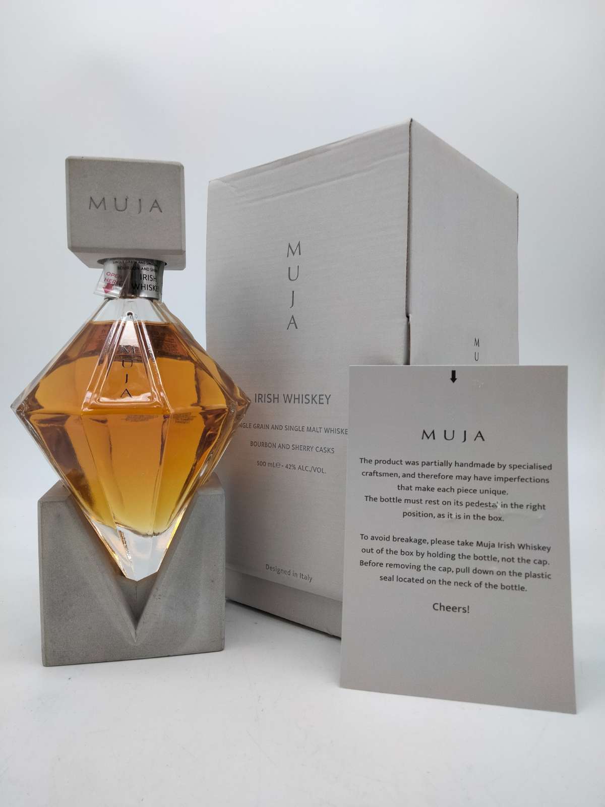 MUJA Irish セール中 Whiskey 750ml ギフトボックス入り MUJA IRISH