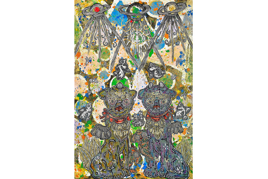 小松美羽ネオシルクスクリーン