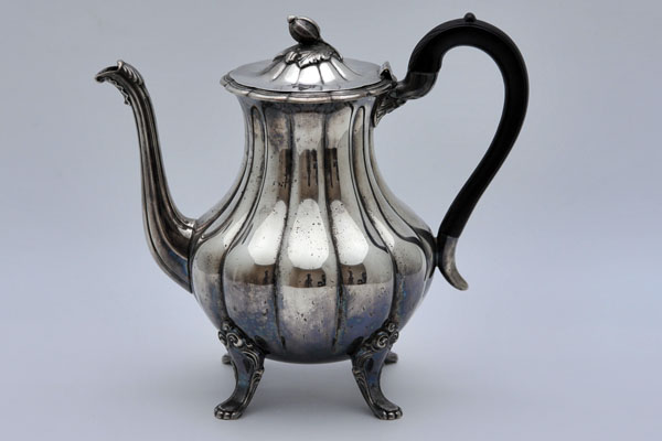 シルバープレート ティー・サービスセット