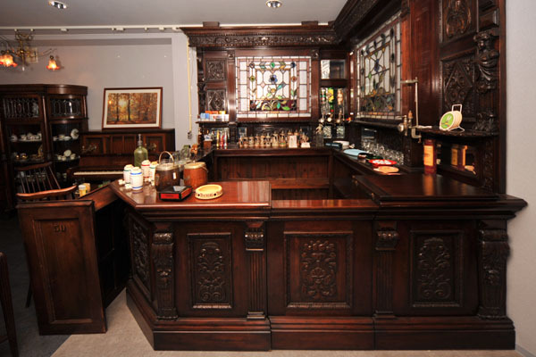 アンティークバーカウンター イギリス製 バーカウンター 1960年代