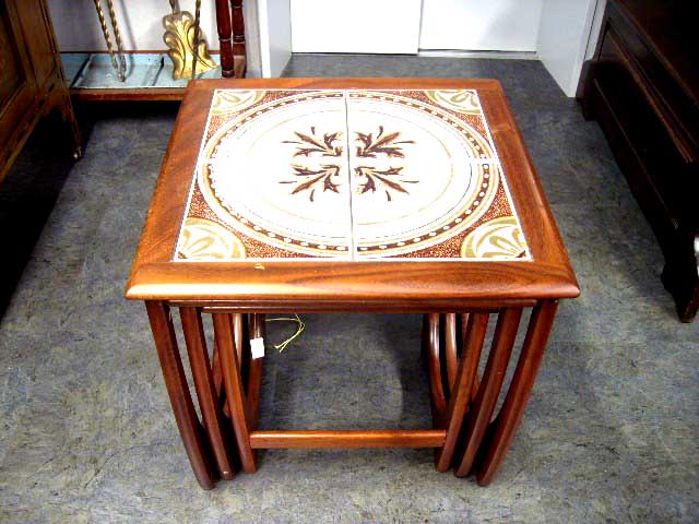 G-PLAN ヴィンテージ タイルトップ ネストテーブル サイドテーブル