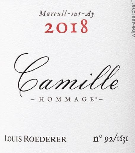 Louis Roederer Coteaux Champenois 'Hommage a Camille' Rouge