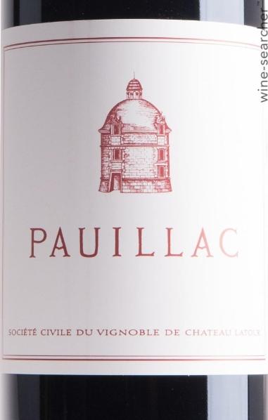 2012 Chateau Latour 'Les Forts de Latour', Pauillac, France