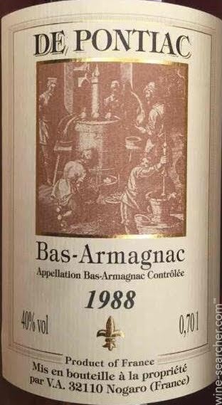 De Pontiac Bas Armagnac, France | prices, reviews, stores & market