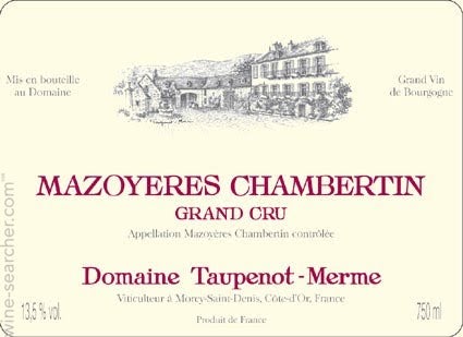 2010 Domaine Taupenot-Merme Mazoyeres-Chambertin Grand Cru, Cote