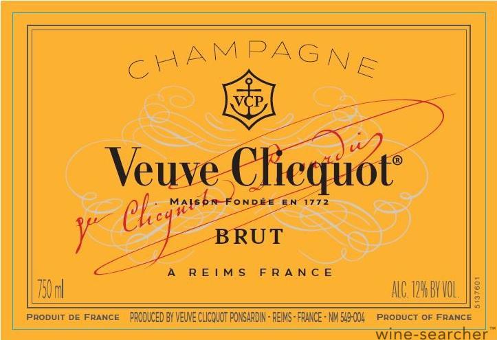 1983 Veuve Clicquot Ponsardin Vintage Brut, Champagne, France