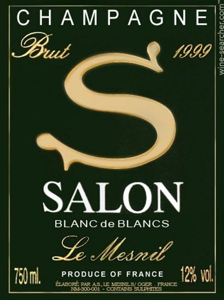 1999 Salon Cuvee 'S' Le Mesnil Blanc de Blancs Brut, Champagne